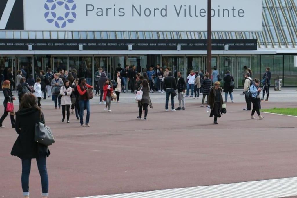 Studio 2 Pers Paris/Bourget/Cdg/Parc D'Exposition Aulnay-sous-Bois Exterior foto